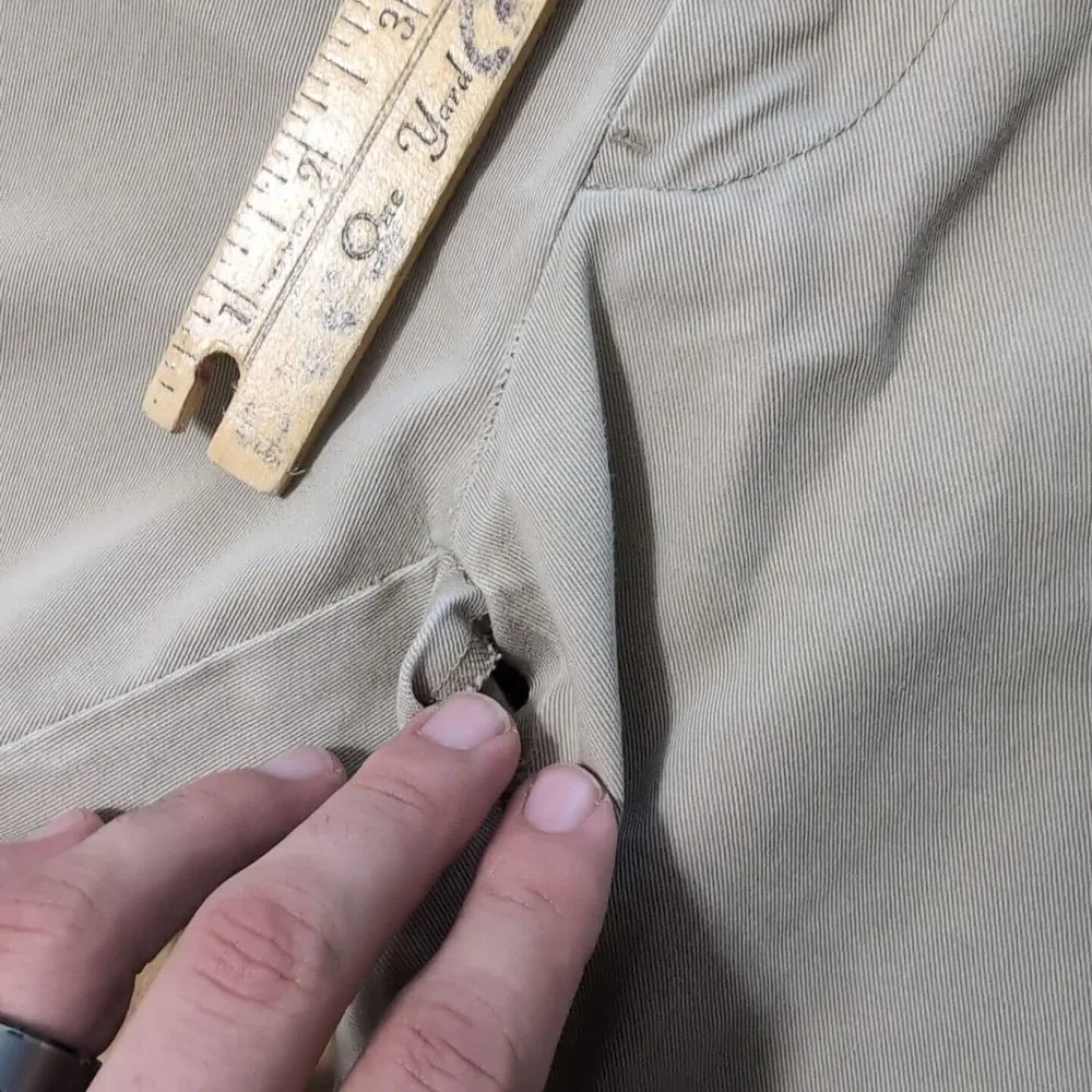 Polo‎ Ralph Lauren Pants Men's 38/34 Khaki Classic Fit Flat Front Chinos Recent